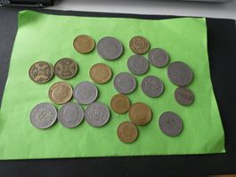 Marokko,  Konvolut alte Münzen