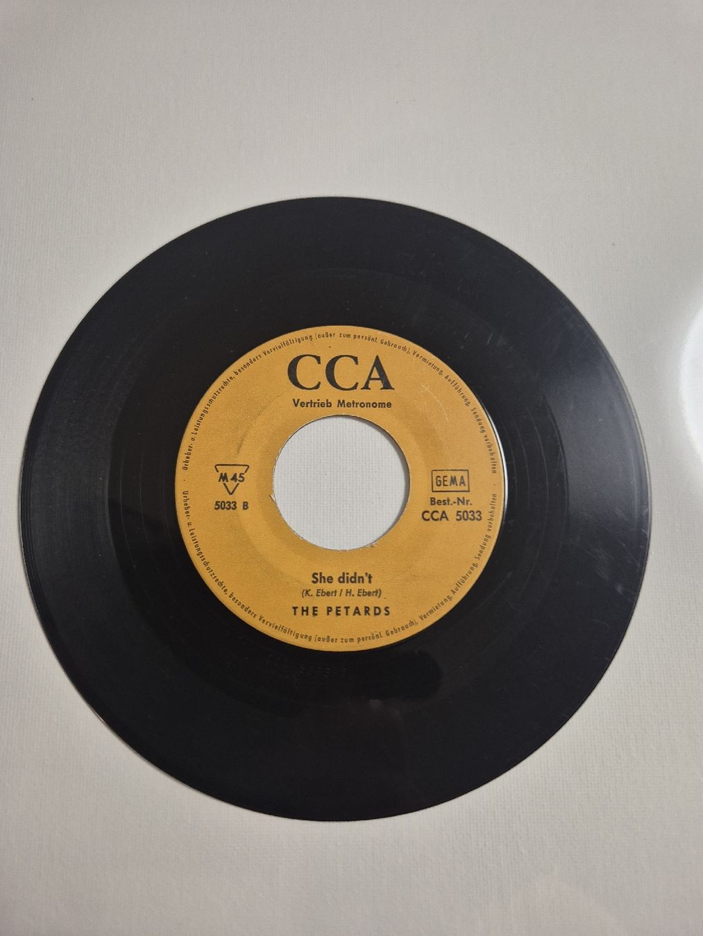 Schallplatten: The Petards -  Right time / She didn't - Single 7  – Gebraucht aus Uster von newwave0 3