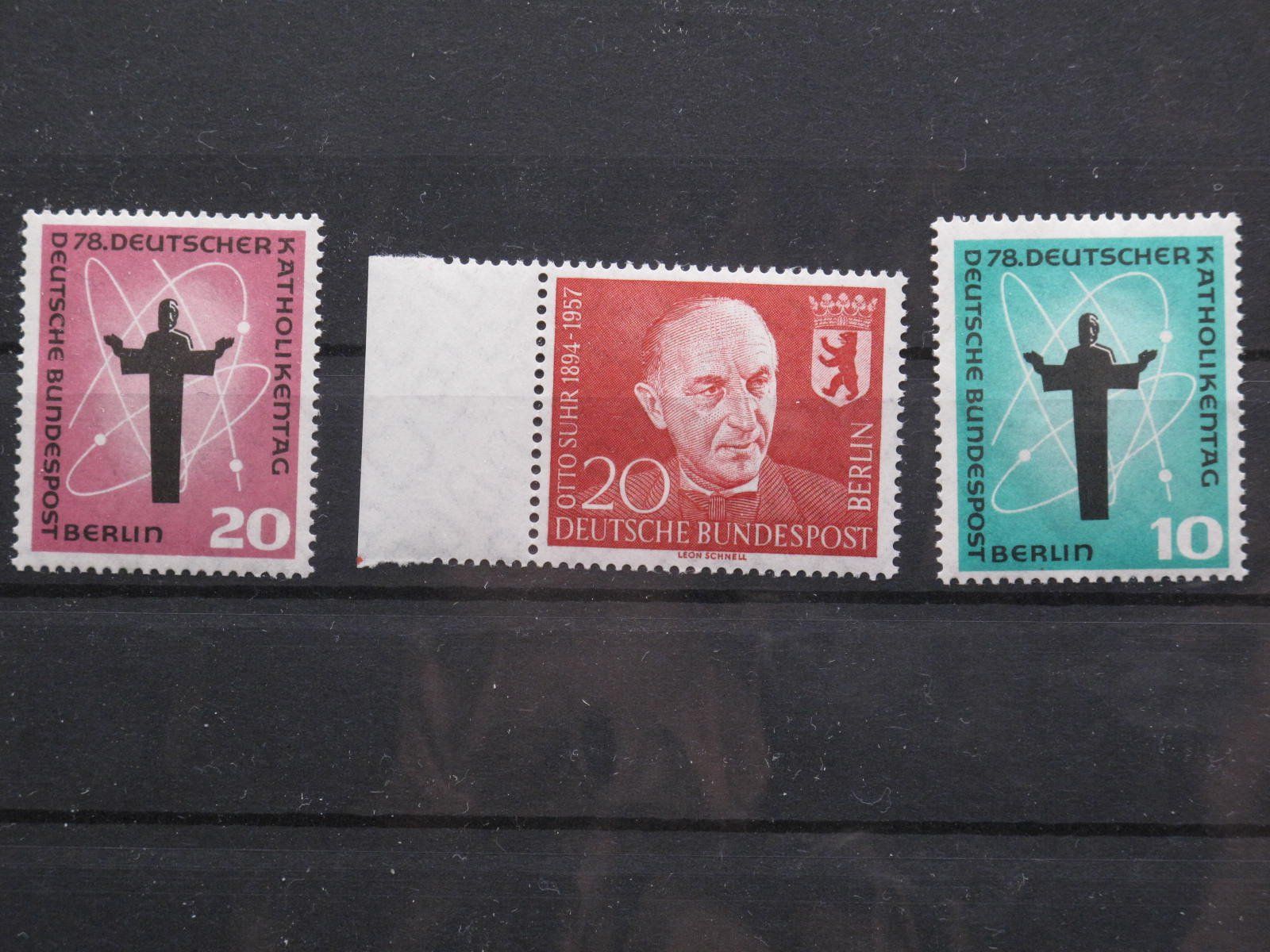 Tutti i francobolli: Berlin 1958 Katholikentag / Otto Suhr** – Usato da Wil SG venduto da fva01