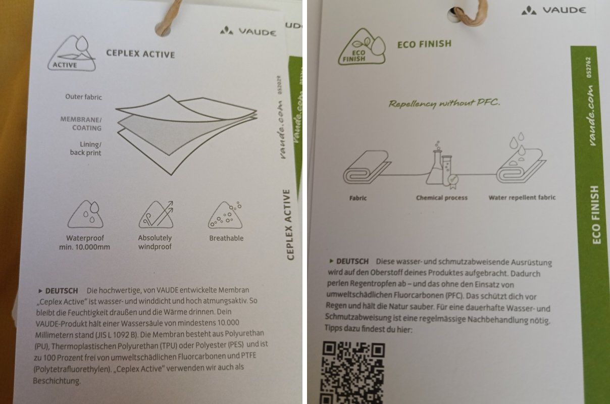 Vaude Giacche: Laden-neue Jacke von VAUDE – Nuovo e nell'imballaggio originale da Basel venduto da K.Horn 2