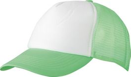 Hut Cap Restposten White Neon Green