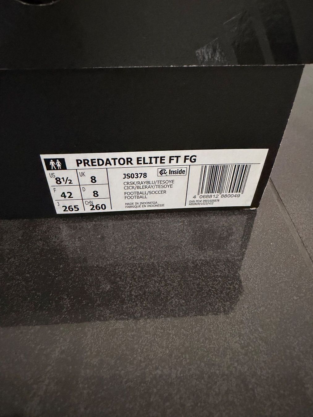 Adidas Scarpe da uomo: Predator Elite FG CRSK/RAYBLUE/TESOYE (Grösse 42) – Nuovo (secondo la descrizione) da Oftringen venduto da deki-78 2