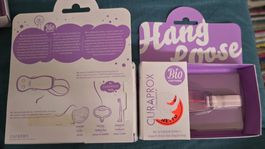 NEU 2x Curaprox Schnullerhalter pink