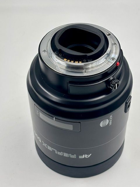 Minolta Obiettivi: Minolta AF Reflex 500mm F8 Mirror + 2 Filter + Köcher – Usato da Seewis Dorf venduto da Plebejus 4