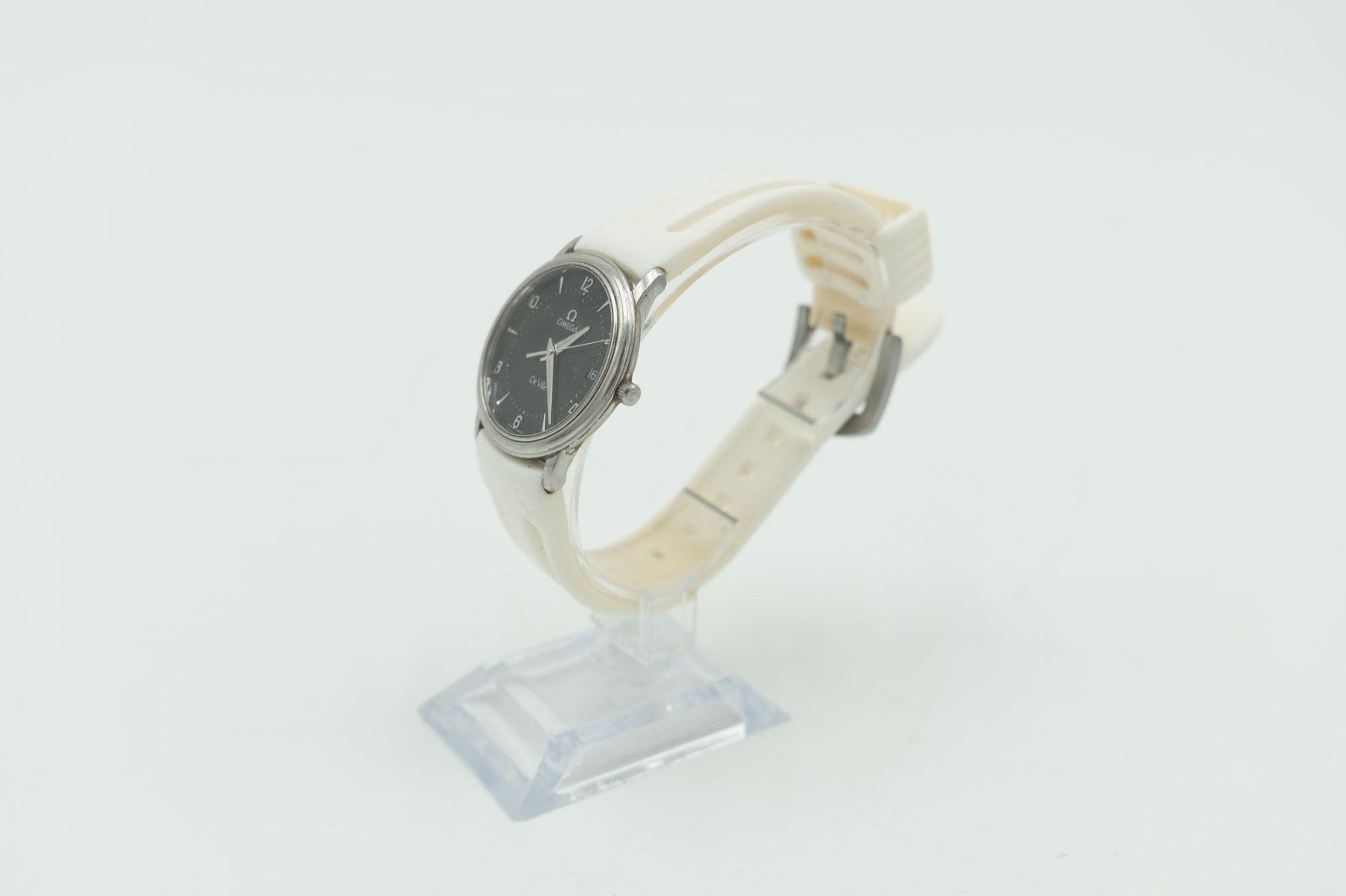 Omega Uhren: Omega "De Ville" - mit Datum, schwarz - Ref. 07/48 – Gebraucht aus Au ZH von BrockiAu 1