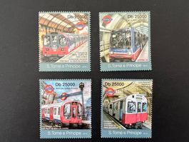S. Tomé e Principe Zug Serie   **  Luxus   (B718)