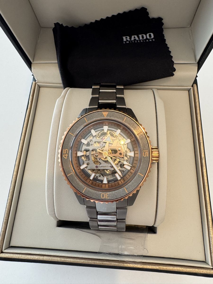 Rado Orologi: Rado captain cook high tech ceramic skeleton  – Nuovo e nell'imballaggio originale da Lausanne venduto da sai_8bx5