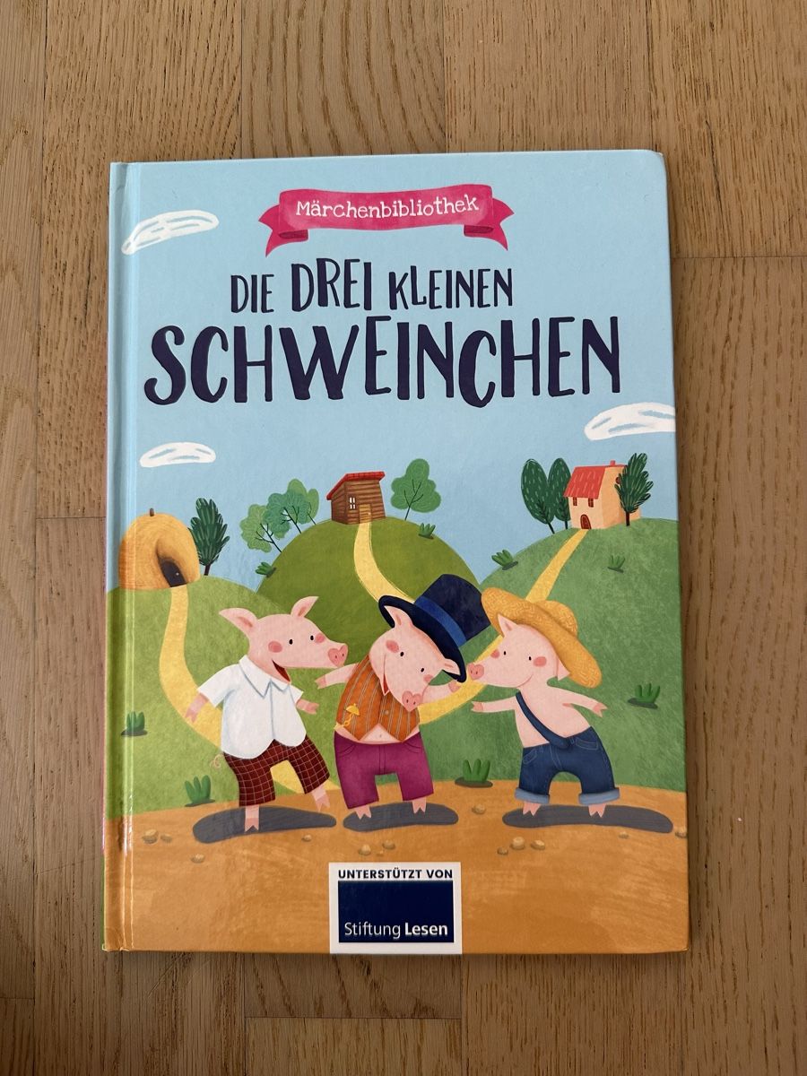 Bücher: Buch: Die drei kleinen Schweinchen – Gebraucht aus Kleinandelfingen von Elader