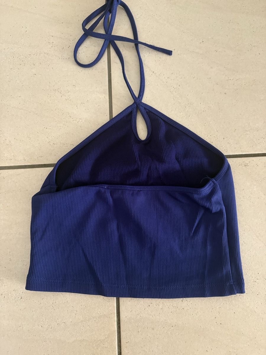 Zara Tops: Top dos nu bleu Zara  – Neu (gemäss Beschreibung) aus Pully von kaba07 1