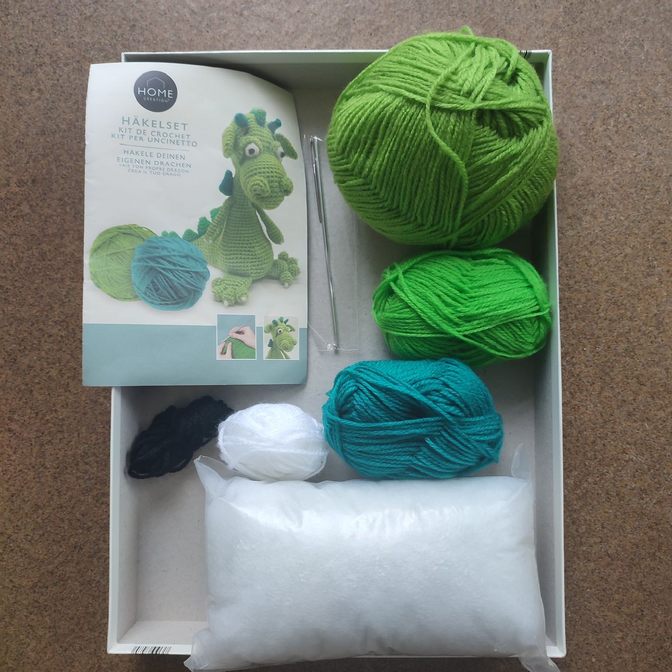 Kit bricolage: Häkelset Amigurumi Drache – Nuovo (secondo la descrizione) da Niederglatt ZH venduto da choconoisettes 1