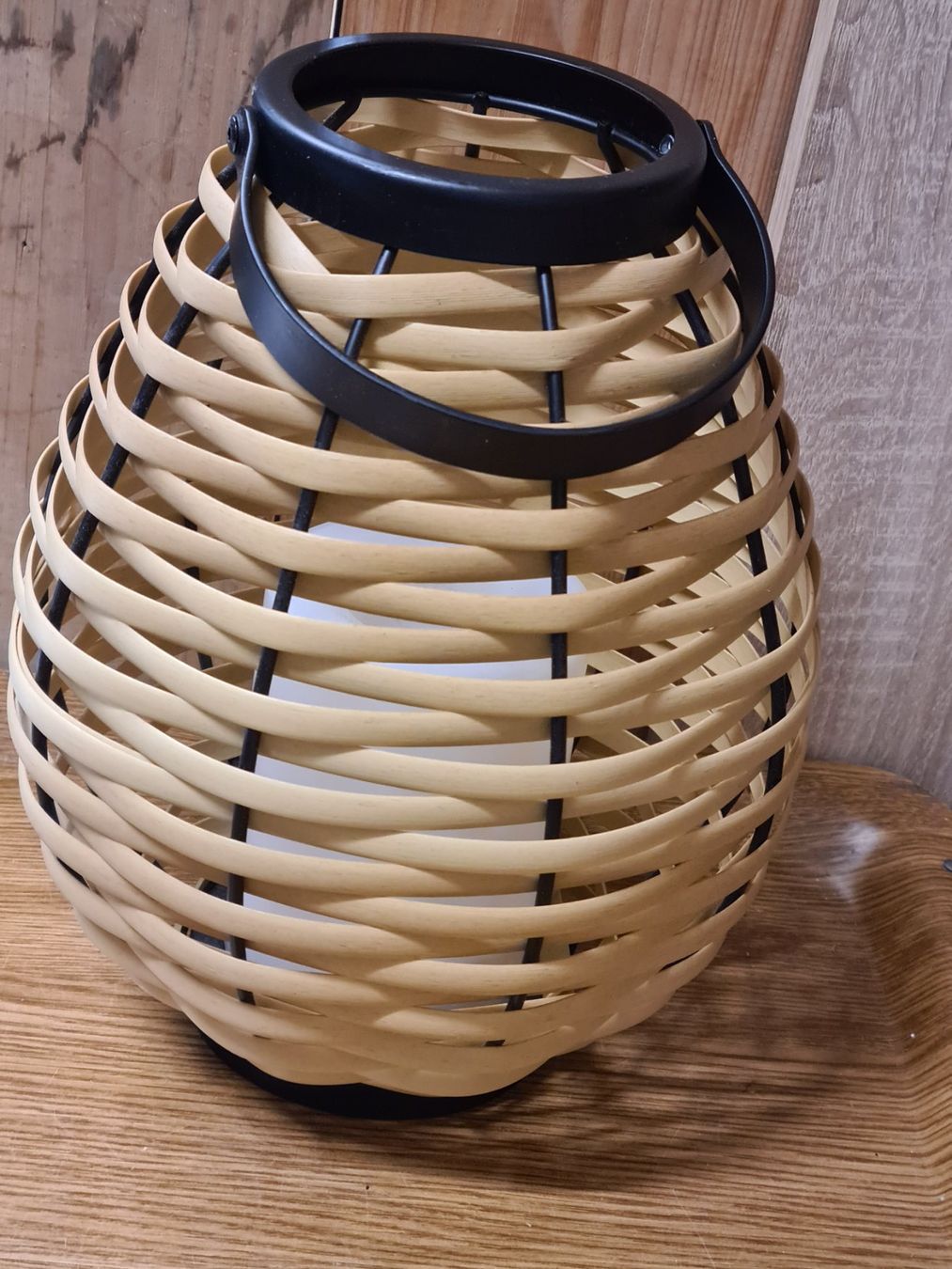 Tutte le decorazioni: Poly- Rattan Kerzen Halter, 24 cm – Usato da Amriswil venduto da kleindeko