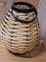 Poly- Rattan Kerzen Halter, 24 cm