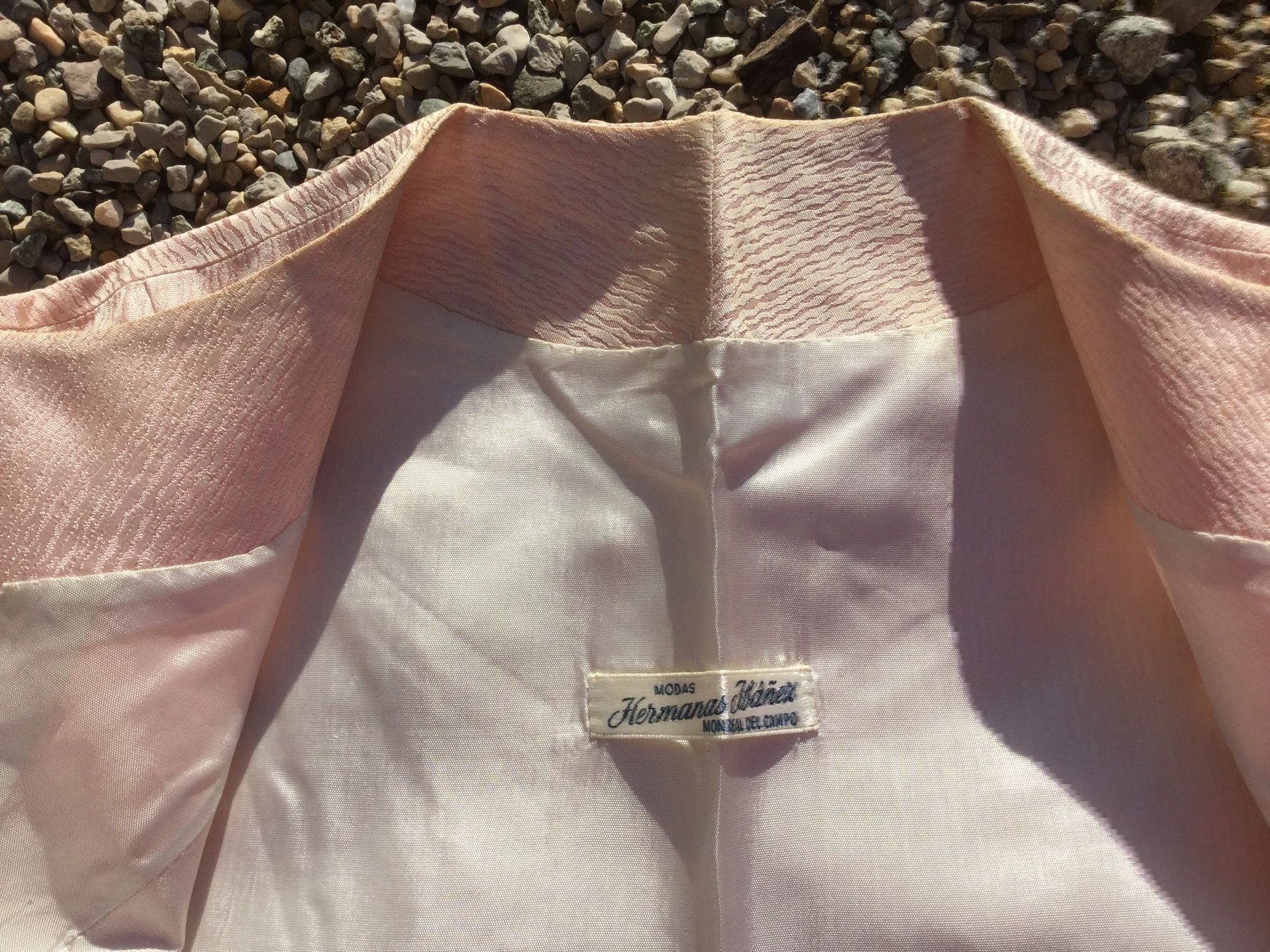 Vestiti: Robe + Veste rose Vintage 1968 – Usato da Agiez venduto da chouchanelle 5