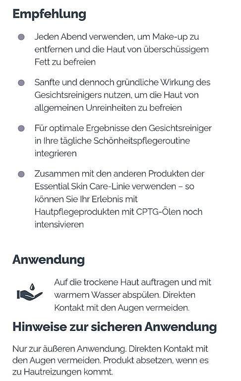 Doterra Cura del viso: Doterra  Gesichtsreiniger – Nuovo e nell'imballaggio originale da Lyss venduto da Infinia 3