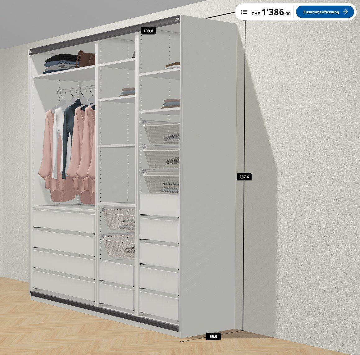 Ikea Armadi: IKEA PAX – Usato da Glattpark(Opfikon) venduto da Carpri 3