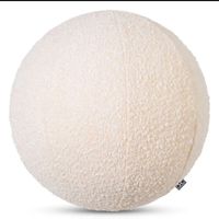 EICHHOLTZ Kissen ‘Palla' Bouclé cream L