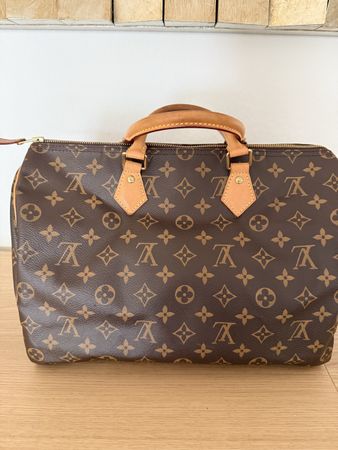 Louis Vuitton Speedy 35 Monogram Canvas Handtasche guter Zus