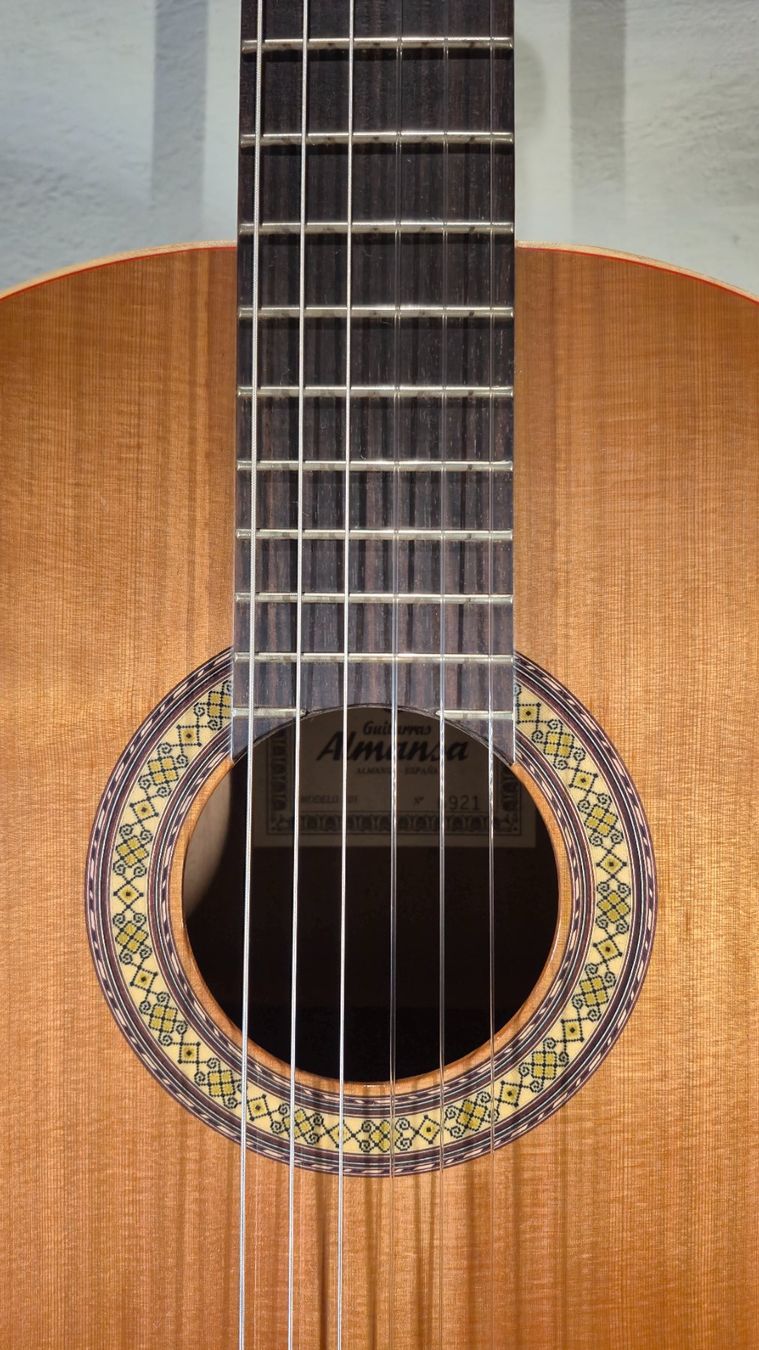 Strumenti musicali: Akustik Gitarre Almansa 401 – Usato da Winterthur venduto da NorrSydGuitars 4