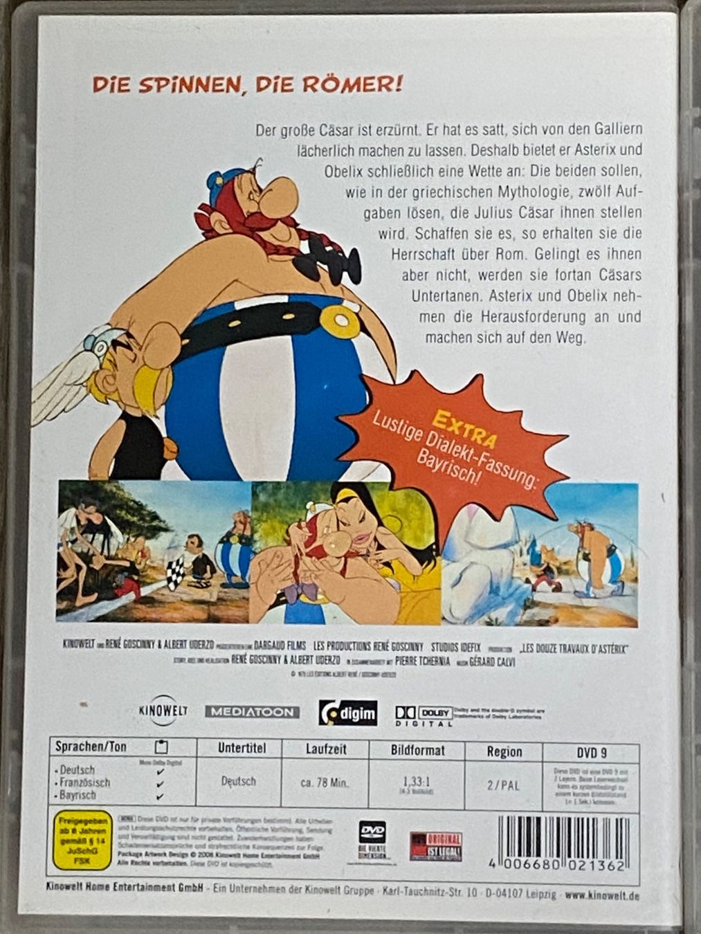 Alle DVDs: Asterix – Gebraucht aus Muri b. Bern von AdidasCollector 5