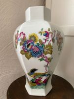 GROSSE   BLUMENVASE   VASE   HANDGEMALT  HÖHE  27 CM