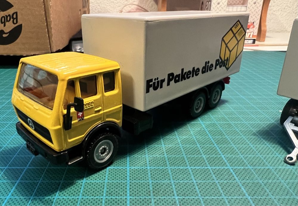 Mercedes Benz Anhängerzug Post Siku (Gebraucht) in Sevelen für CHF 14 ...