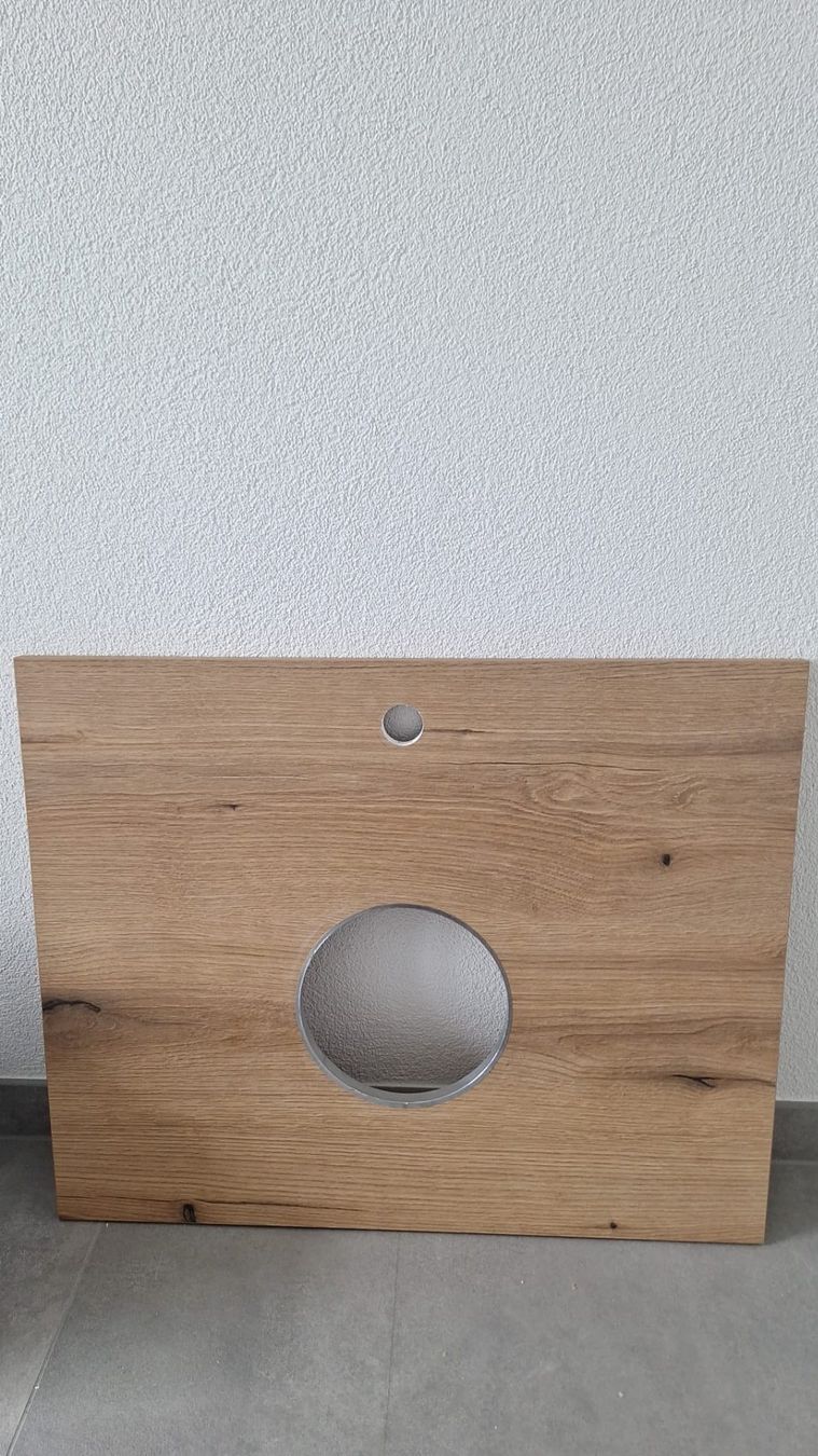 Mobili per bagno: Waschtisch für rundes Lavabo – Nuovo (secondo la descrizione) da Gerolfingen venduto da Sinaloa