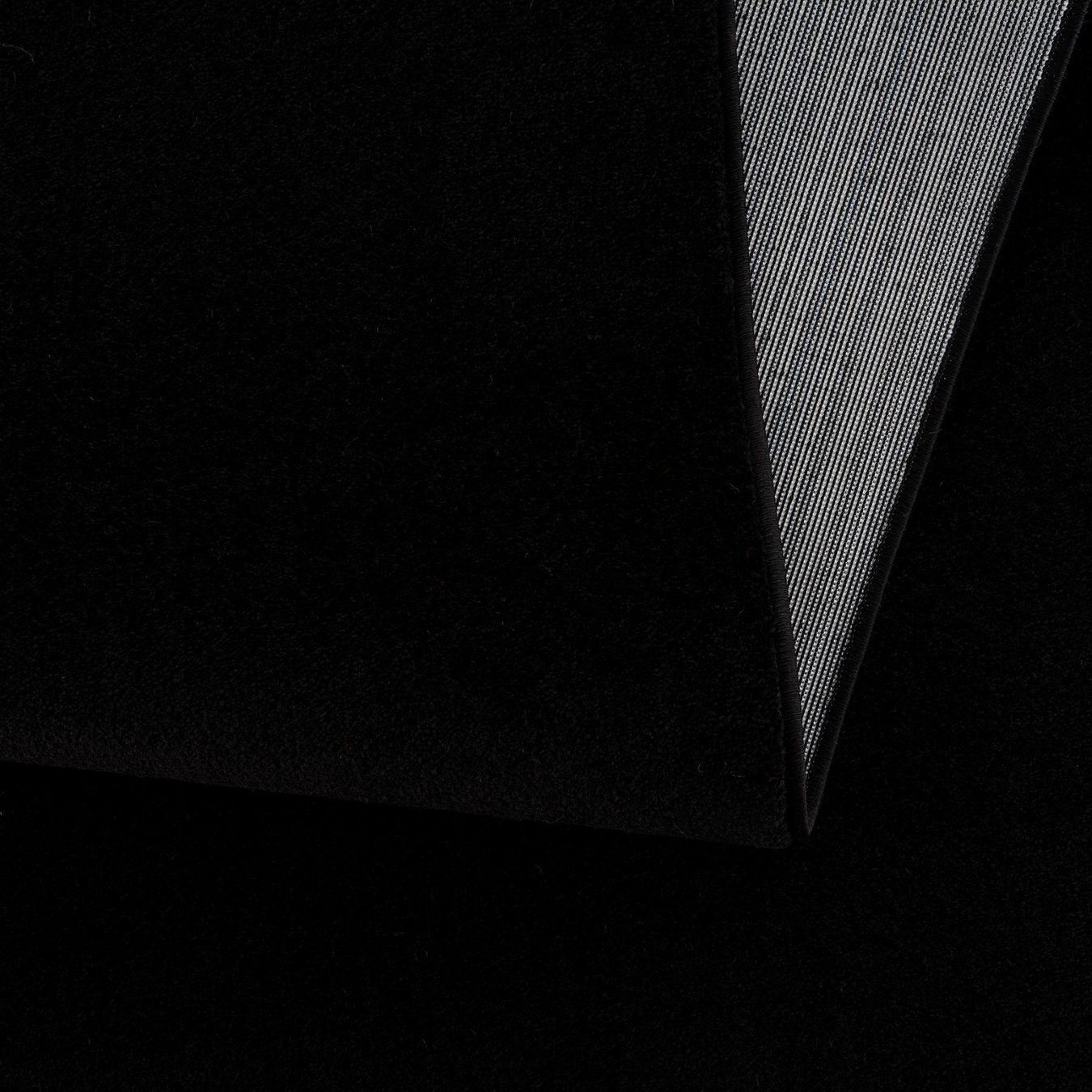 Tappeti: Teppich Uni 9503-Black, 120 x 170 cm – Nuovo e nell'imballaggio originale da Reinach AG venduto da carpethouse 3