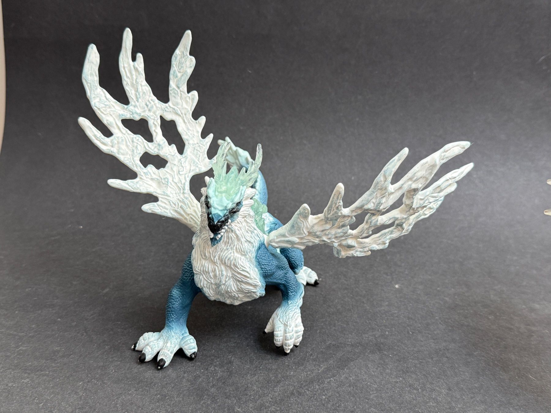 Schleich Statuette: Schleich Eldrador Eiswelt Eis Drache Spinne Wolf Greif – Usato da Ennetbaden venduto da mapa05 1