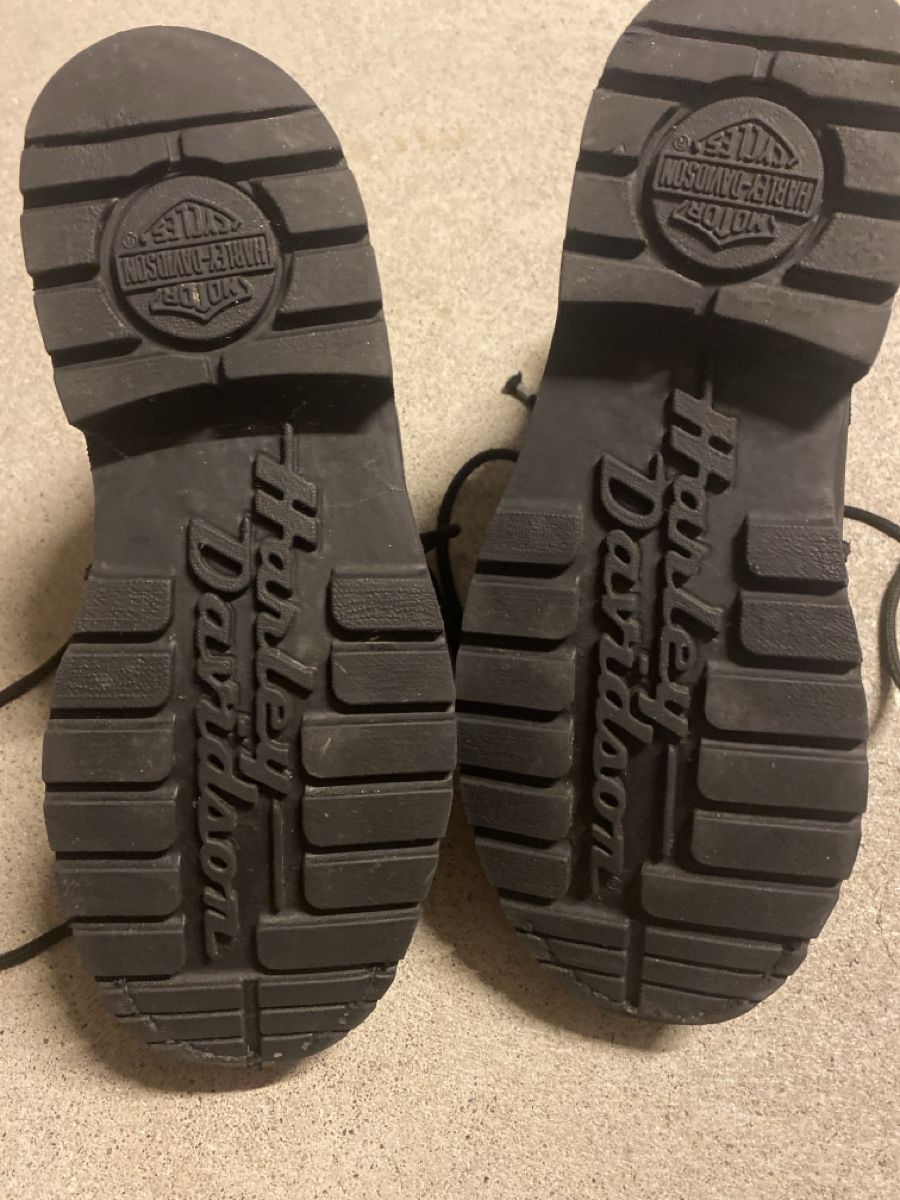 Harley-Davidson Scarpe da uomo: Harley Davidson Boots Leder Schwarz Grösse 42 – Usato da Watt venduto da Willis4 2