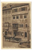 Stein am Rhein (SH) Gasthof zur Sonne - Kutsche - 1919