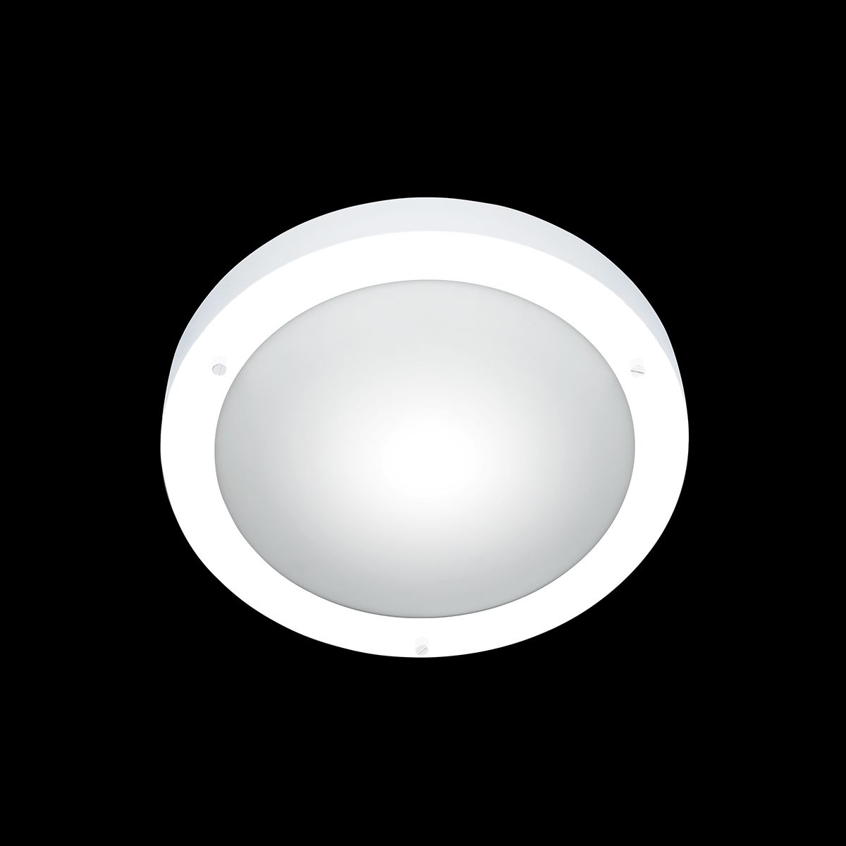 Kronleuchter & Deckenlampen: Deckenleuchte, Weiss, Rund, 31 cm Ø – Neu (gemäss Beschreibung) aus Kreuzlingen von Smart-Light