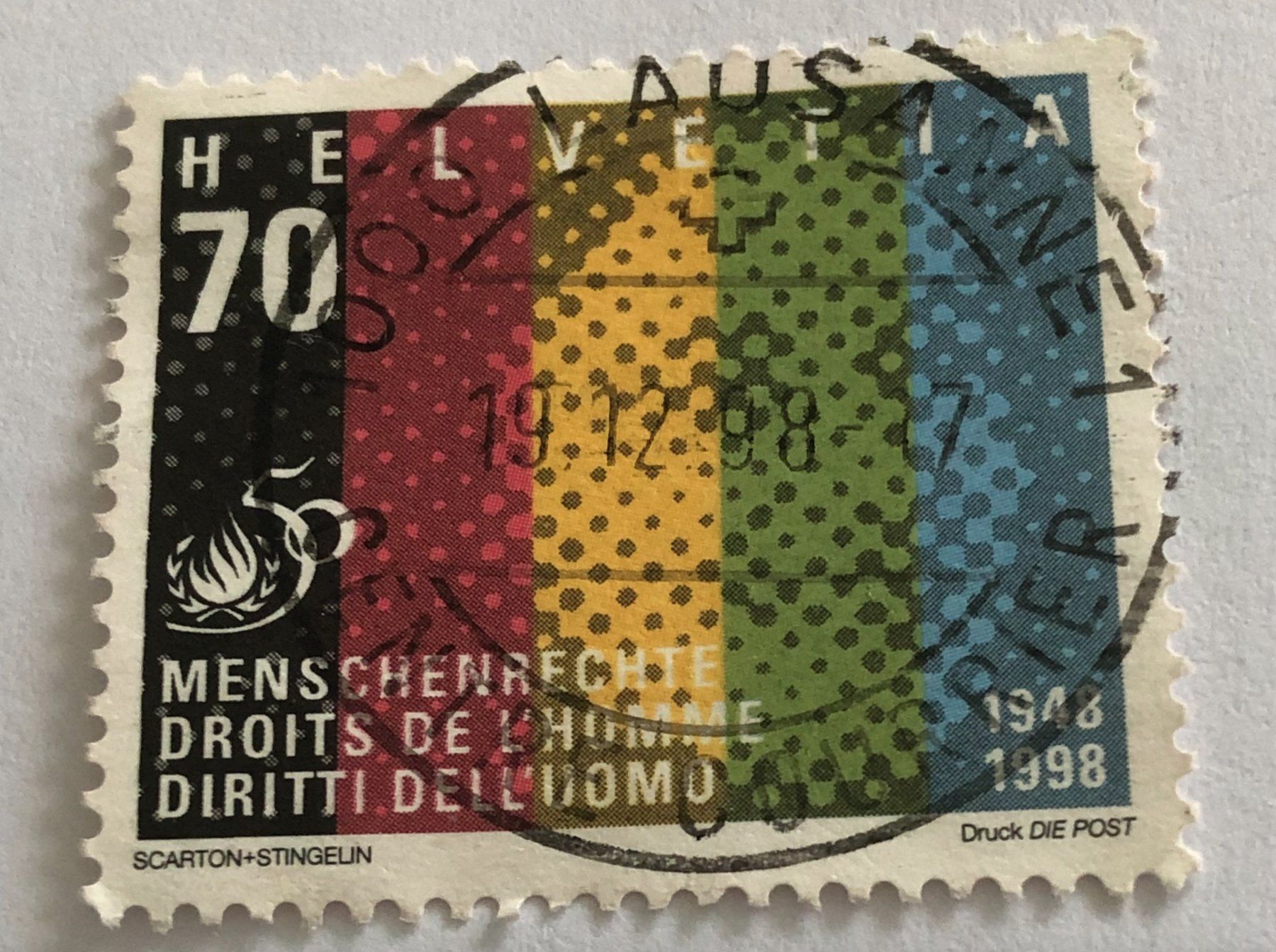 Tutti i francobolli: CH Briefmarken gestempel    – Usato da Aarau venduto da Billa007