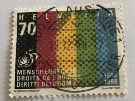 CH Briefmarken gestempel   