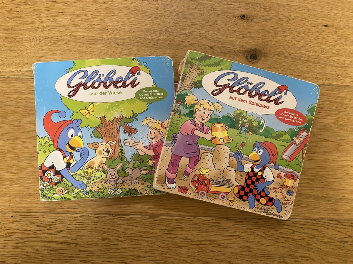 Bücher: Zwei Glöbeli Kinderbücher – Gebraucht aus Ennetbaden von jun_19