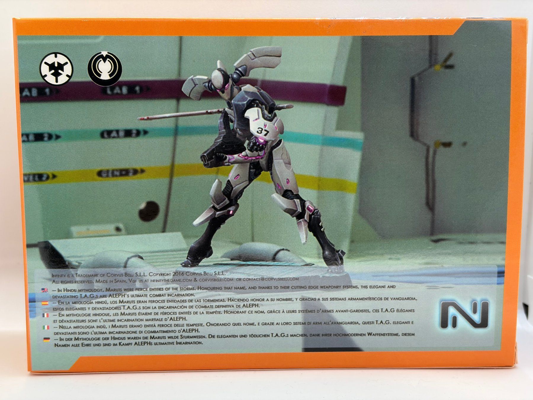 Kit di modellismo & Modellini statici: Infinity Aleph Marut Miniatur – Nuovo e nell'imballaggio originale da Buchs AG venduto da pebob 1