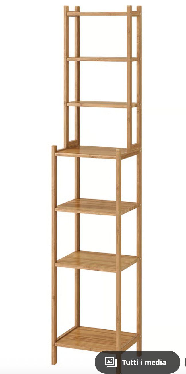 Ikea Scaffali: Scaffale bagno bambu RÅGRUND – Usato da Zürich venduto da lau_2rbq