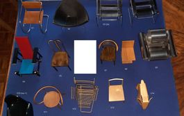 13 Vitra Miniaturen Möbeli 1 : 6 ohne Booklet / Verpackung