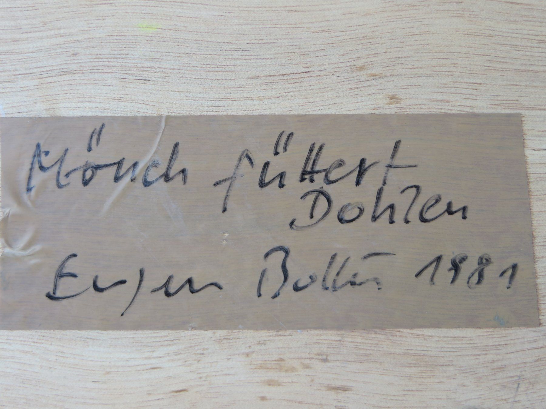 Dipinti: Kloster Bruder Eugen Bollin 1939 original Oel – Usato da Bad Ragaz venduto da FutureZ 5
