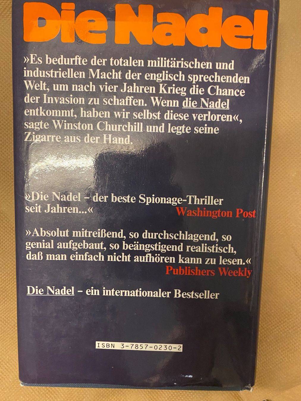 Libri: Ken Follet - die Nadel – Usato da Lüchingen venduto da LIDB 1