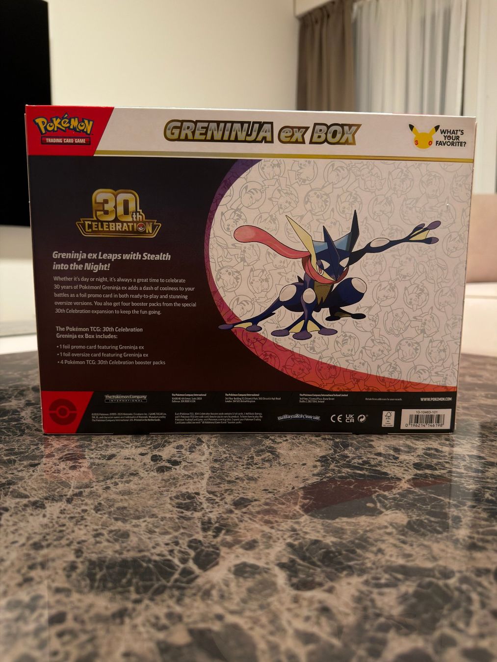 Pokémon Carte collezionabili: Pokémon 30th Celebration EX Box Set - Greninja – Usato da Schlieren venduto da JoyBoy97 1