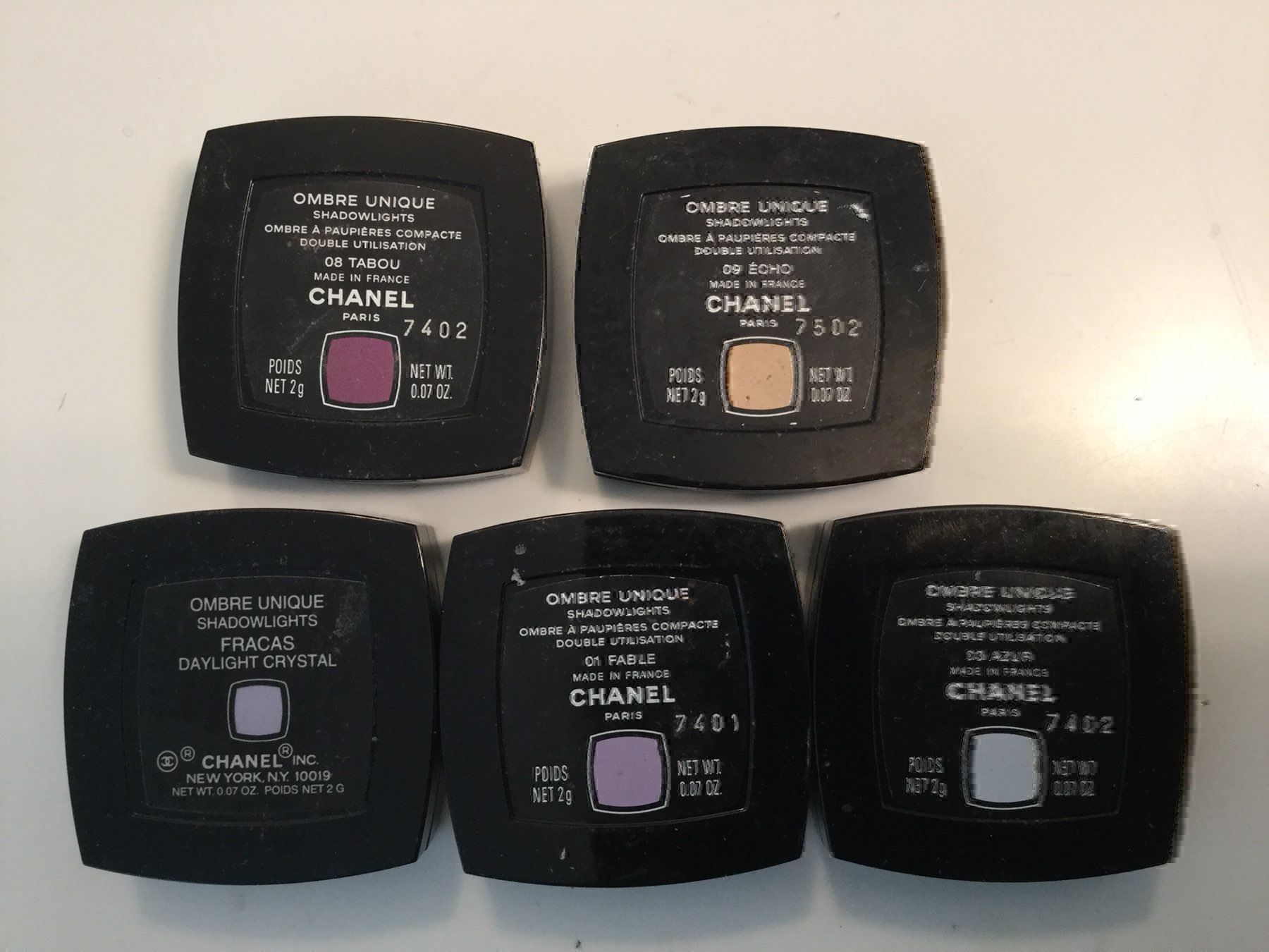 Chanel Make-up: 5 Lidschatten Chanel – Usato da Kreuzlingen venduto da shopaholicatheart 1