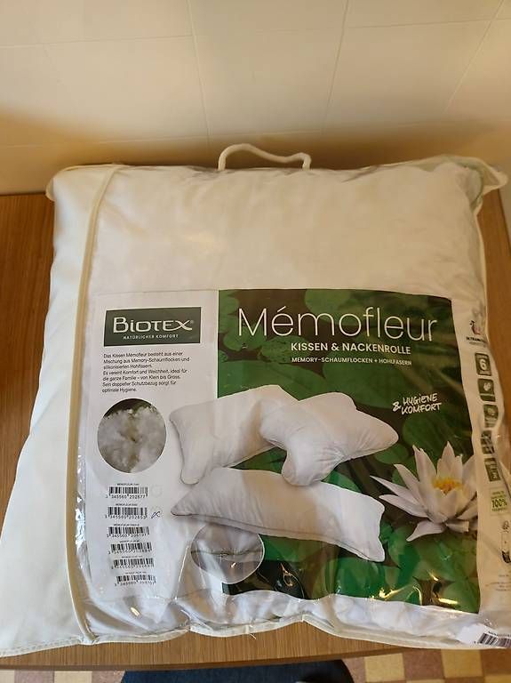 Kissen: Oreiller mémoire de forme NEUF – Neu und originalverpackt aus Genève von fre_5qz6