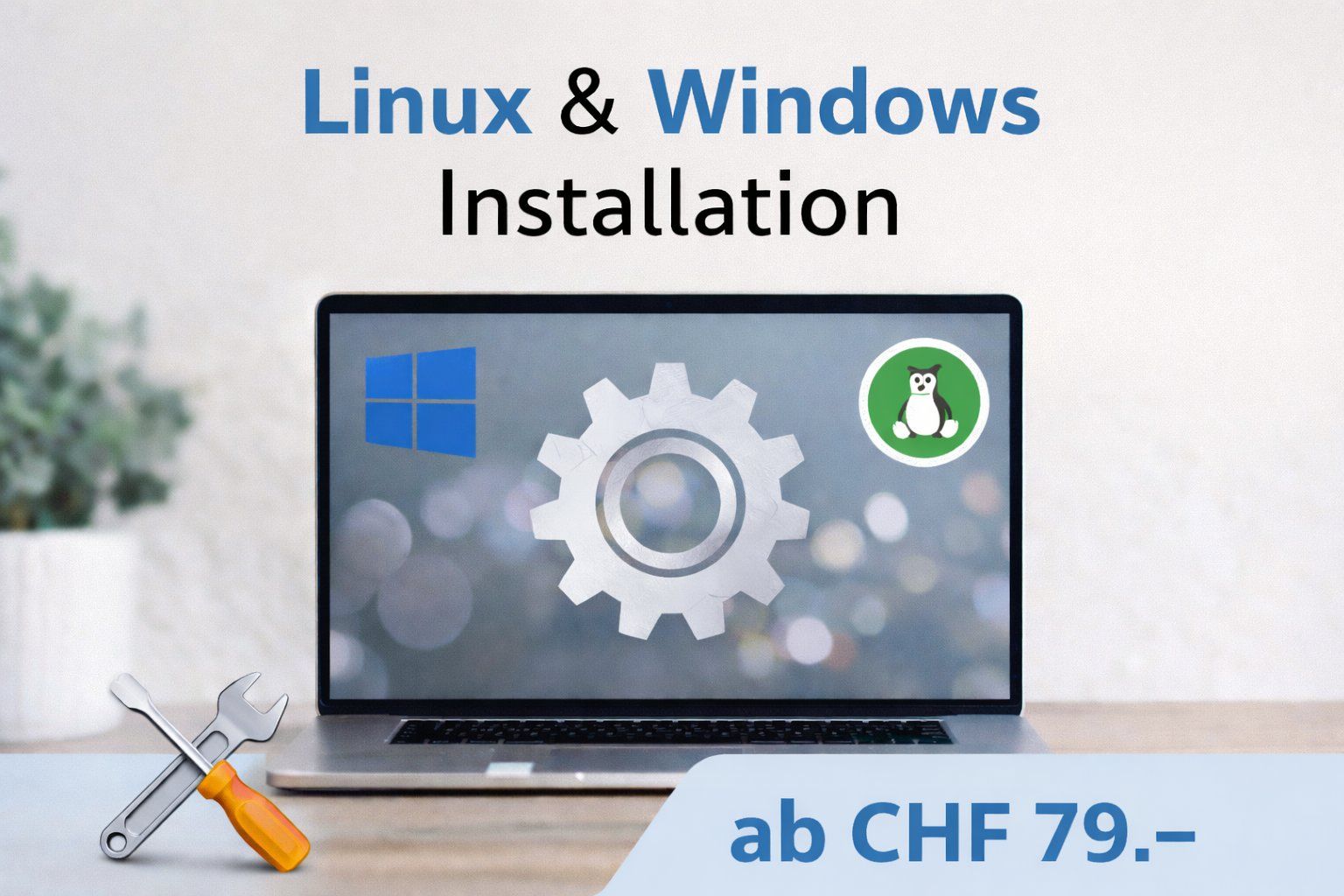 Software: Linux Installation ab CHF 79.– | PC / Laptop – Nuovo e nell'imballaggio originale da Sursee venduto da ToPhones