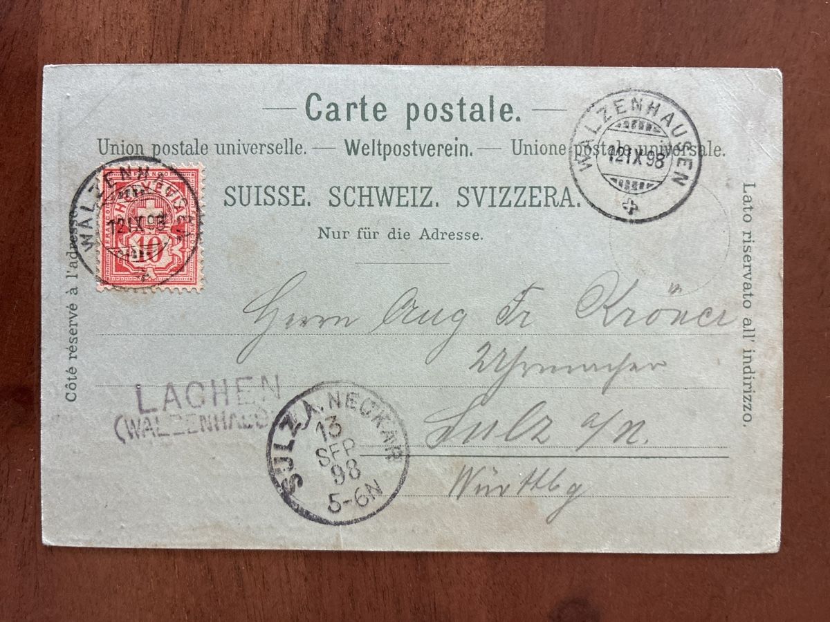Ansichtskarten: 5 Ansichtskarten Schweiz von Heiden AP – Gebraucht aus Oftringen von Cla.vD.74 1