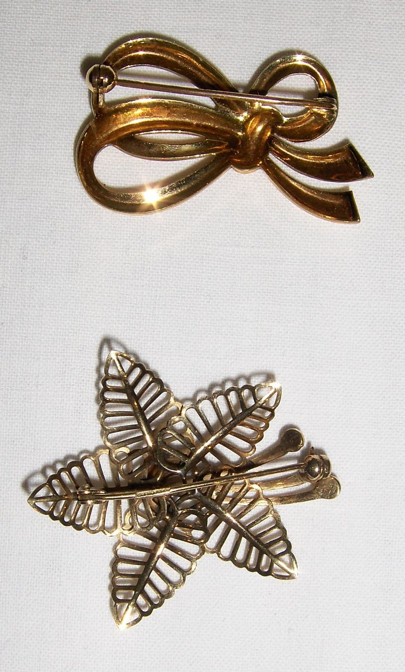 Spille & Fermagli: 2 Broschen Vintage AMERICAN GOLD – Usato da Dübendorf venduto da alracfo 6
