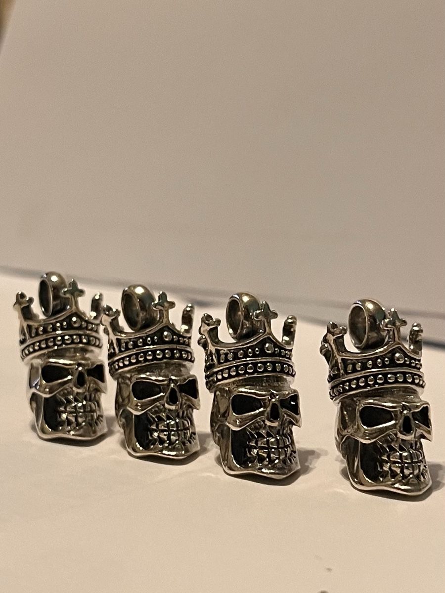 Thomas Sabo Anhänger: THOMAS SABO 4 Pendentif Tête de Mort Couronne – Neu (gemäss Beschreibung) aus Clarens von hal_y9wf