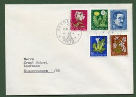 B164) 1960 Pro Juventute Satzbrief BETHLEHEM Kt. 20.-