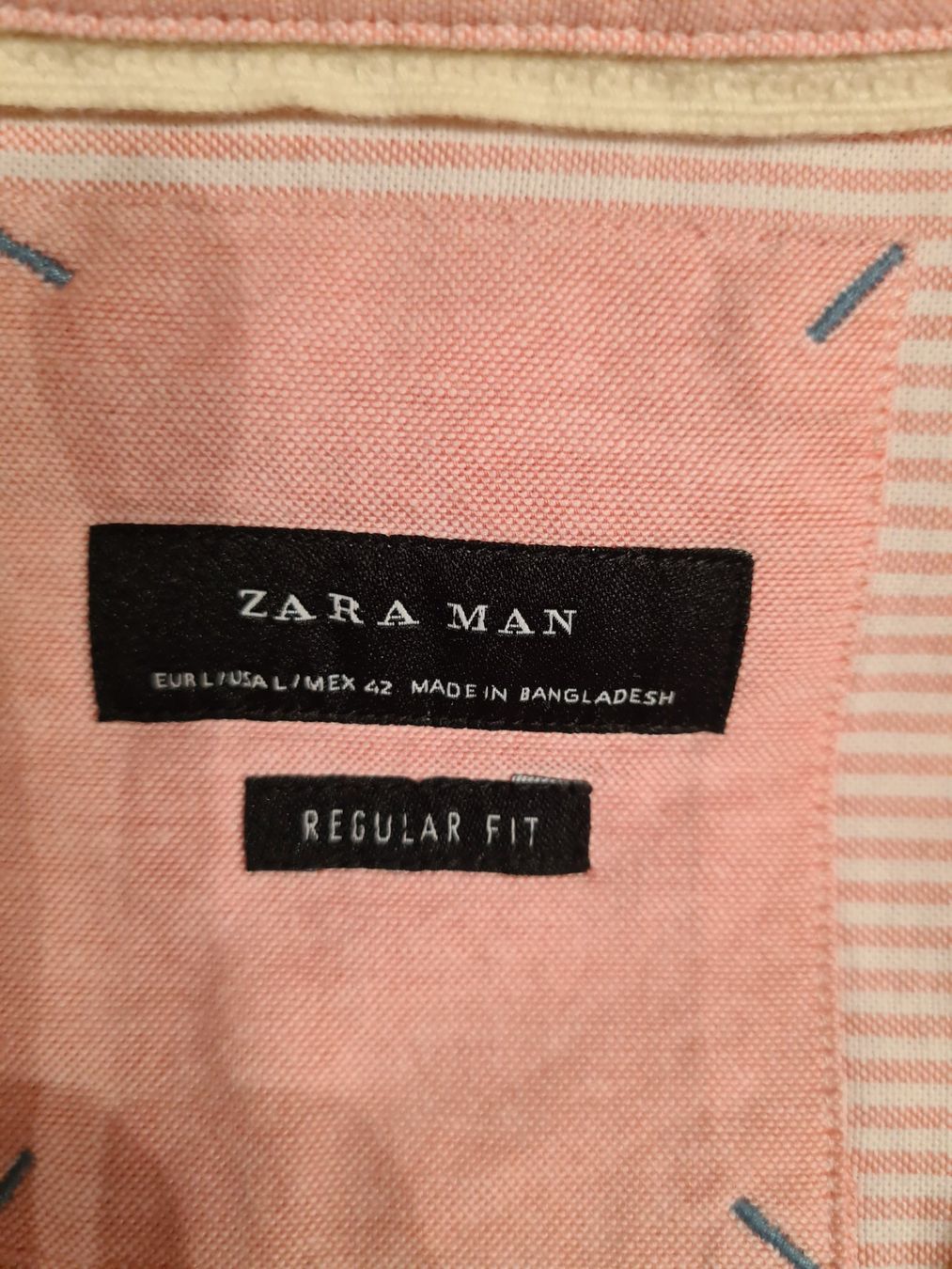 Zara Hemden: Zara Herrenhemd Pink Grösse L – Neu (gemäss Beschreibung) aus Azmoos von Verwir64 1