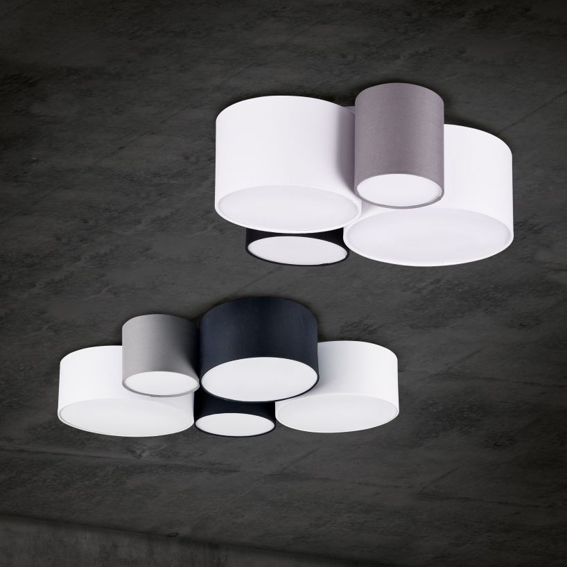 Lampadari & plafoniere: Deckenleuchte, 4 Stoffschirme, IP20 – Nuovo (secondo la descrizione) da Kreuzlingen venduto da Smart-Light 6