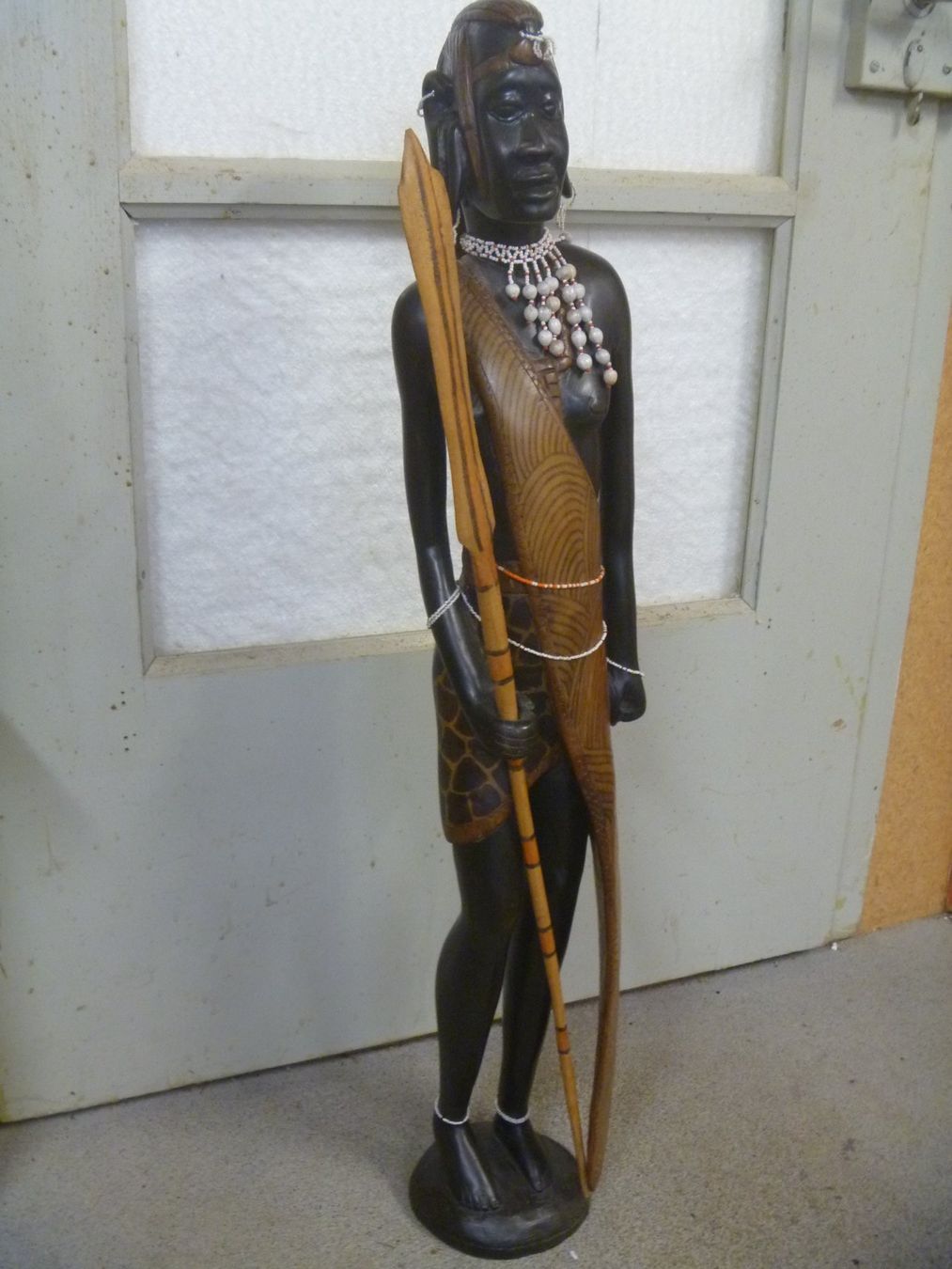 Skulpturen & Statuen: afrikanische Kunst Massaikrieger – Gebraucht aus Rüti ZH von baumchen 1